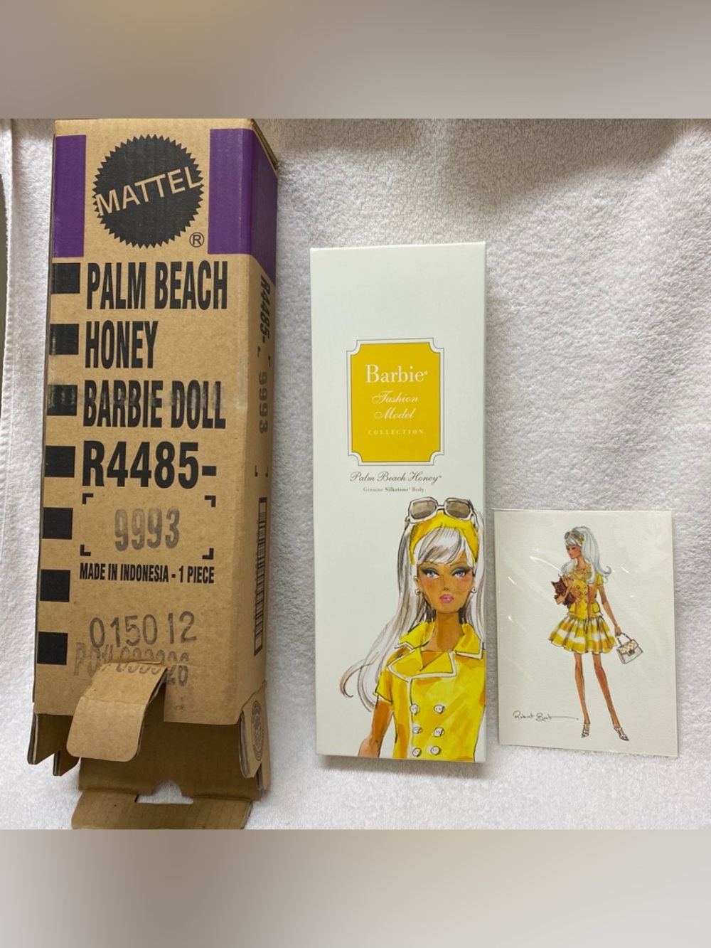 Palm Beach Silkstone Honey Barbie Doll 2009 collectible Limited Edition - Picture 16 of 16